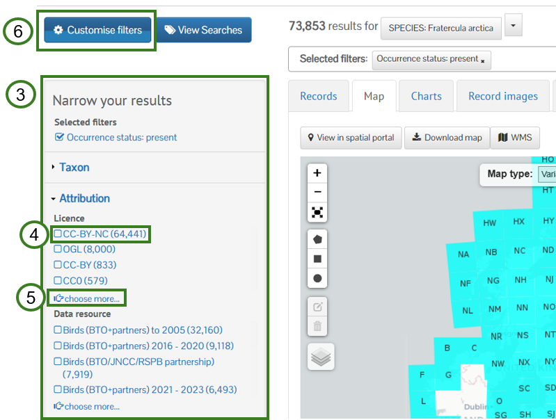 Using the Interactive map - NBN Documentation